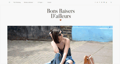 Desktop Screenshot of bonsbaisersdailleurs.com