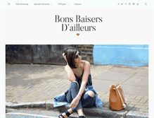 Tablet Screenshot of bonsbaisersdailleurs.com